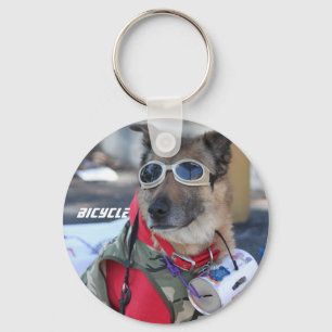 Krigarecykel Keychain Nyckelring