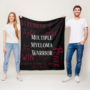 Krigarefilt för åtskillig Myeloma Fleecefilt