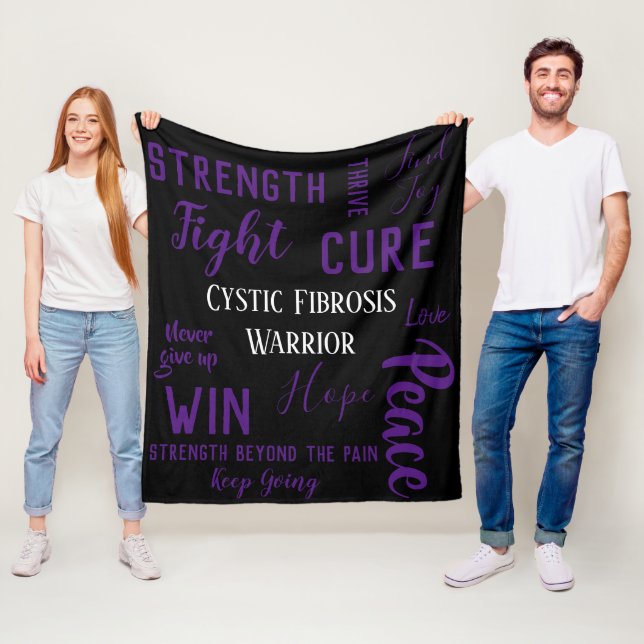 Krigarefilt för Cystic Fibrosis Fleecefilt (På plats)