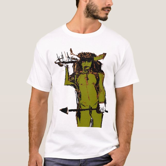 KRIGARENS SERVITÖR TEE SHIRT (Framsida)