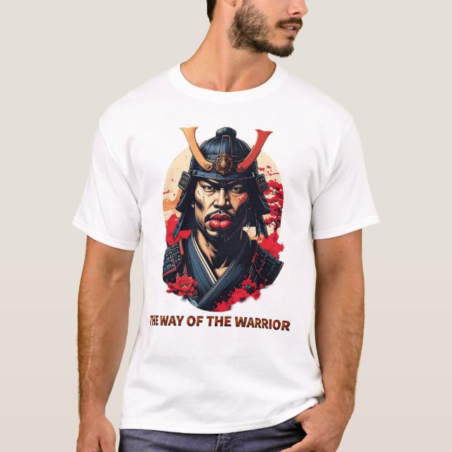 Krigarens väg – Samurajens Ande T Shirt (Framsida)