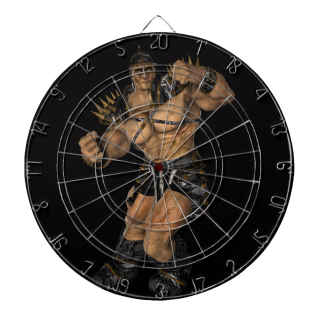 KrigareOgreDartboard Darttavla (Framsidan)