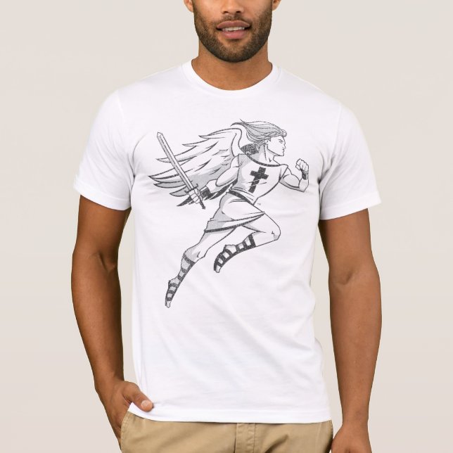 Krigarepride! Tee Shirt (Framsida)