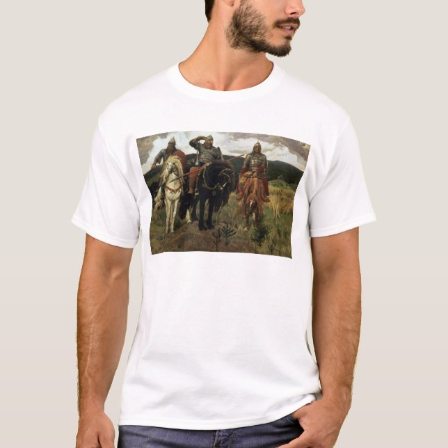 Krigareriddare, 1881-98 tee shirt (Framsida)