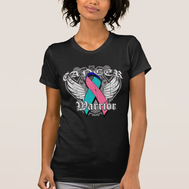 Krigarevintagevingar - Thyroidcancer Tee (Framsida)