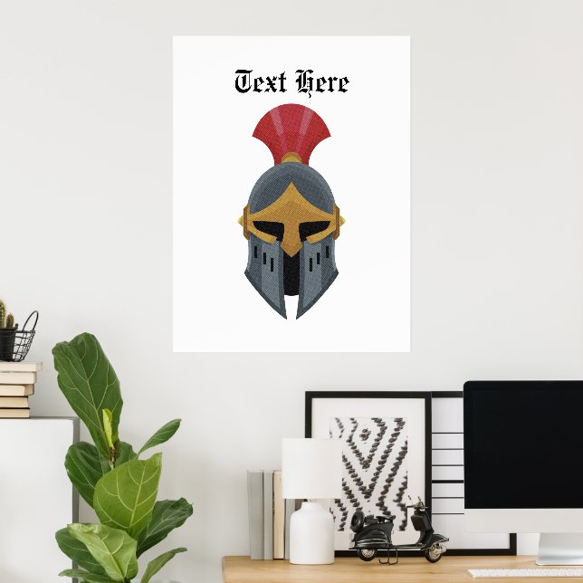 Krigarikon Poster (Hemmakontoret)