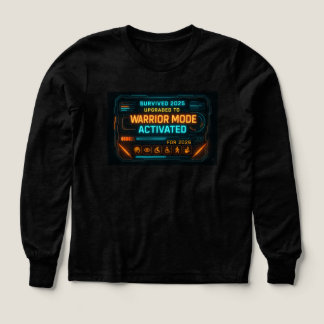“Krigarläge Aktiverat” 2026 Cyberpunk T Shirt