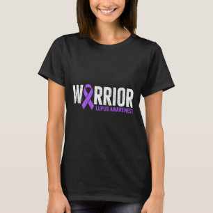 Krigaröverlevande fighter lupus medvetenhet sle t shirt