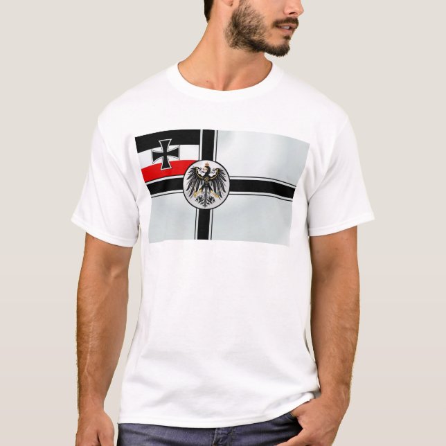 KrigEnsign av Prussia T Shirt (Framsida)