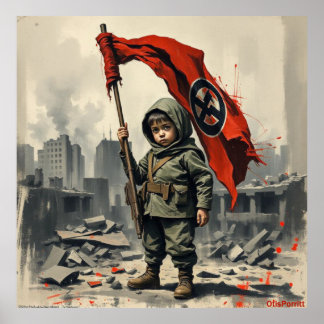 KRIGET KOMMER ALDRIG TA SLUT-7 POSTER