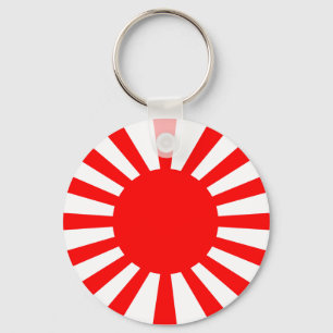 Krigflagga av den imperialistiska japanska armén nyckelring