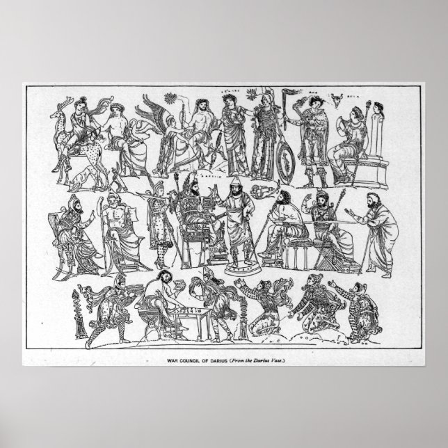 Krigrådet av Darius Poster (Framsidan)