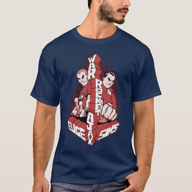 Krigraket Ajax Tee Shirt (Framsida)