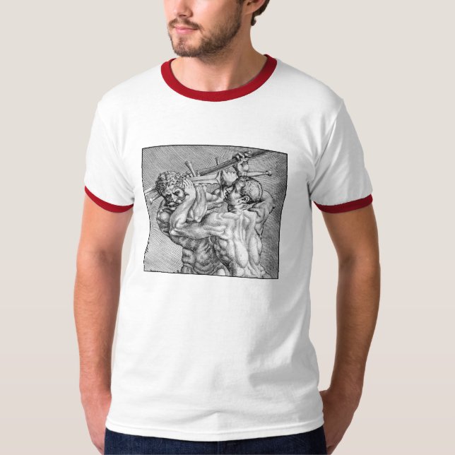 Krigs- disciplinringershirt tee (Framsida)