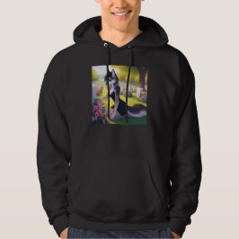 Krigsänkevarg hoodie