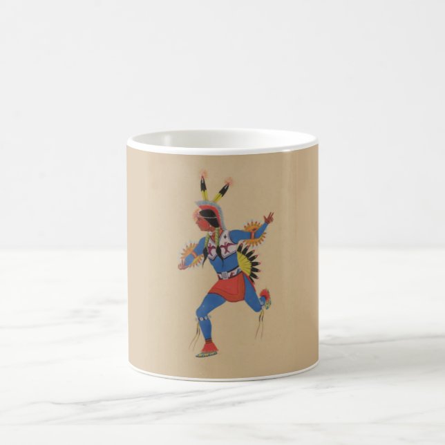 Krigsdans (eller Löparen) Kaffemugg (Center)