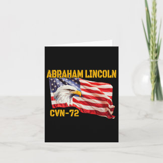 Krigsfartyg Abraham Lincoln Cvn-72 Hangarfartyg Ve Kort