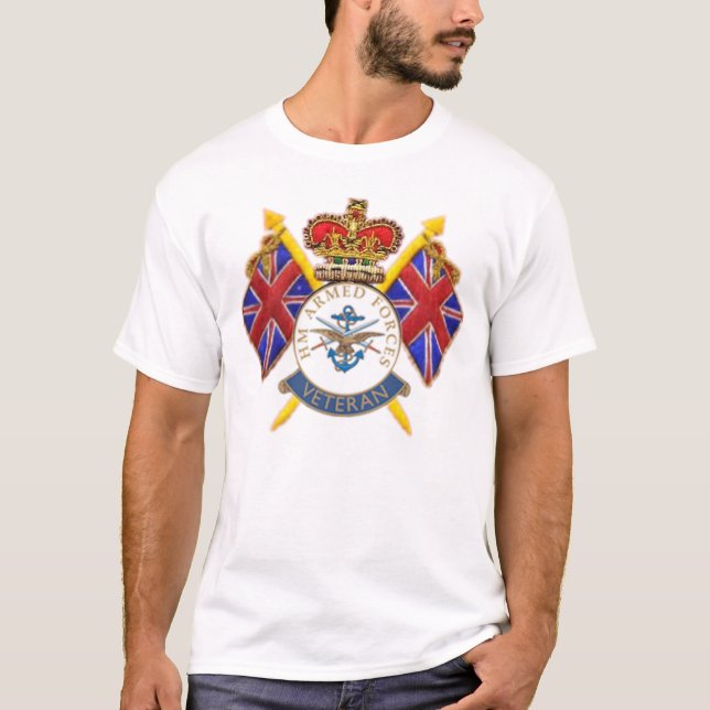 KrigsmaktveteranT-tröja T-shirt (Framsida)