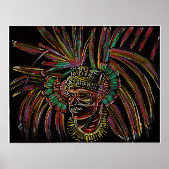 Krigsmålning Poster (Framsidan)