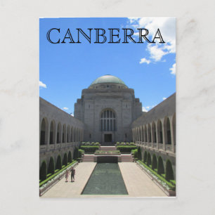 krigsmonument Canberra Vykort