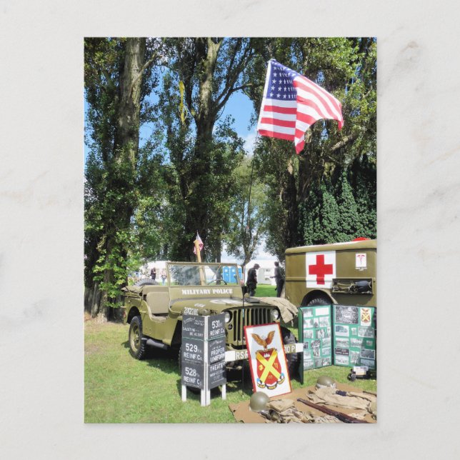 KRIGSTID VYKORT (Framsida)