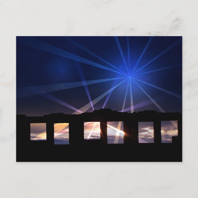 KRIGSTIDENS SPÖKEN WALES Storbritannien Vykort (Framsida)