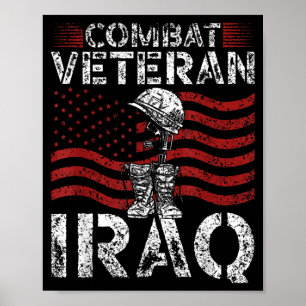 Krigsveteran Irak-Deployment Dag för Veteraner Kri Poster