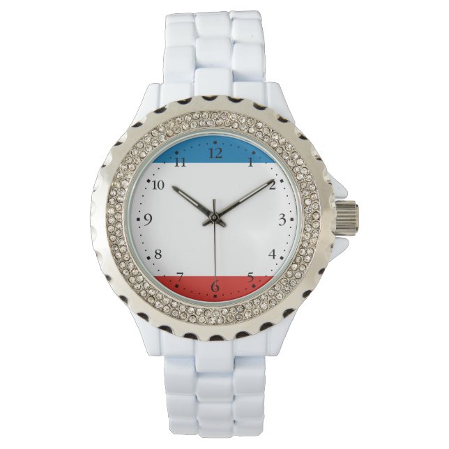 Krimflagga Armbandsur (Framsida)