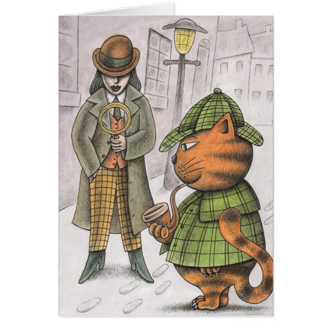 "Kriminalarna Hälsningskort (Framsidan)