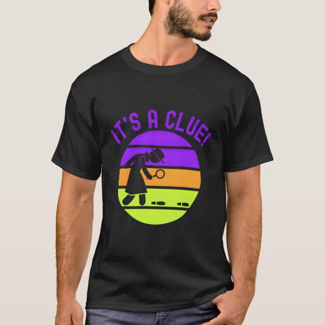 Kriminalassistent för det är en klam t shirt (Framsida)