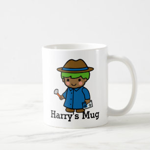 Kriminalassistent, kriminalteknisk forskare, eller kaffemugg