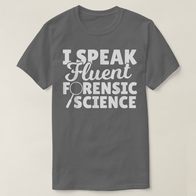 Kriminaldetektiv för kriminalunderrättare vid namn t shirt (Design framsida)