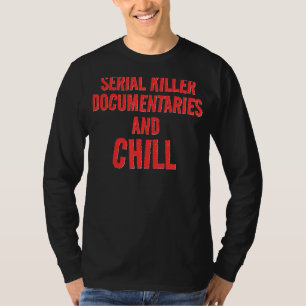 Kriminaldokumentärer och kretsar t shirt