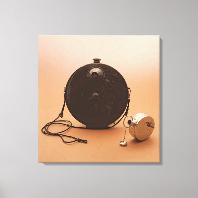 Kriminalkameror Canvastryck (Framsida)