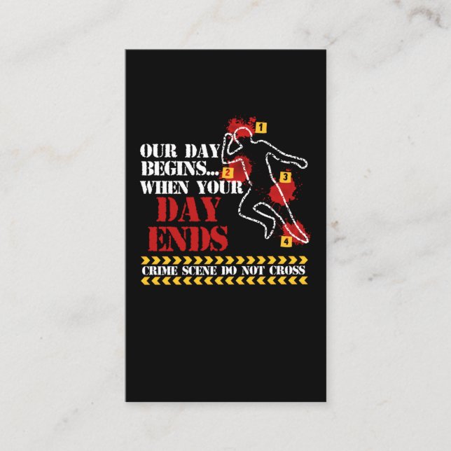 Kriminalkriminalare Visitkort (Framsida)