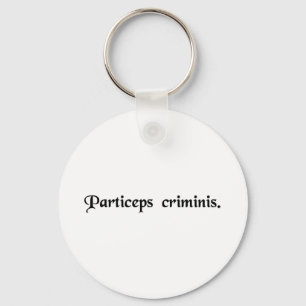 Kriminalpartner. Nyckelring