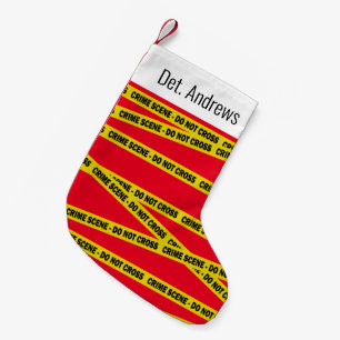 Kriminalscen är inte Kor Liten Julstrumpa