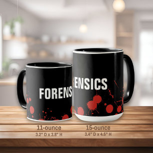 Kriminalscenkriminalteknik Mugg