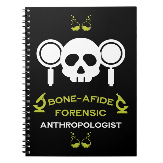 kriminalteknisk antropolog anteckningsbok (Framsidan)
