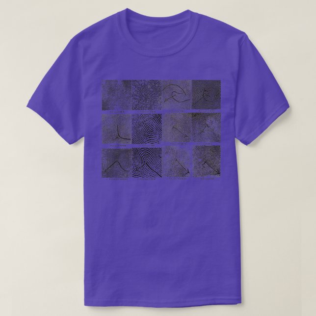 kriminalteknisk kriminalpolis kriminalkriminalpoli t shirt (Design framsida)
