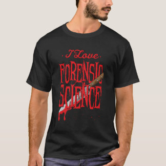 kriminalteknisk vetenskap för en rättsmedicinsk ut t shirt