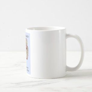 Kriminalvårdsanstalten kommenderar lycklig pensio kaffemugg