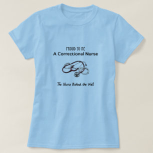 Kriminalvårdsanstaltsjuksköterskautslagsplats Tee Shirt