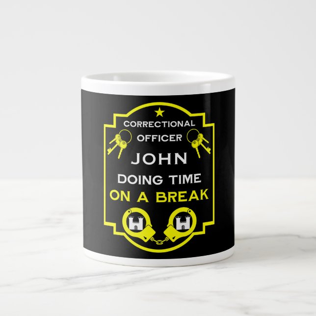 kriminalvårdsansvarig jumbo mugg (Framsidan)