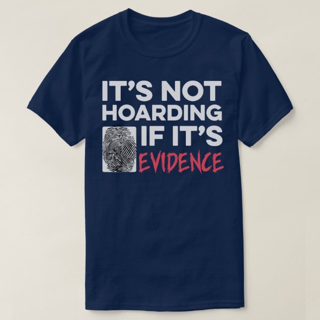 Kriminalvårdsutredare Forensist Scientist Corone T Shirt (Design framsida)