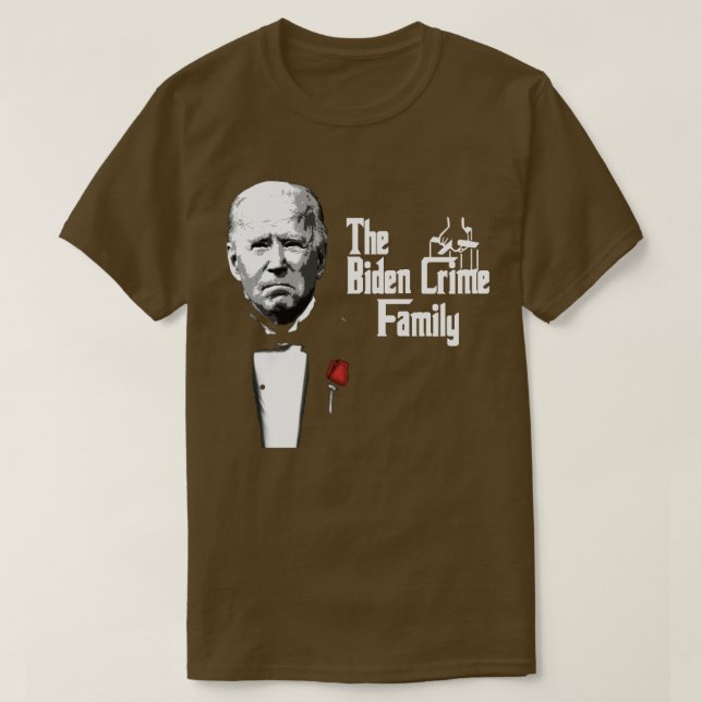 kriminell familj t shirt (Design framsida)