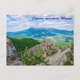 Kriminella berg Ukraina Postcard Vykort