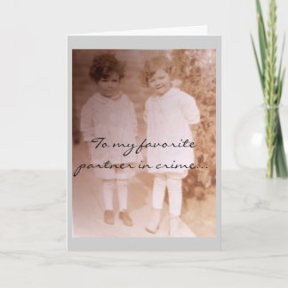 Kriminella partner kort
