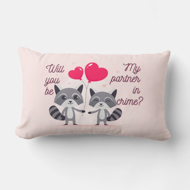 Kriminella partner lumbarkudde (Framsida)