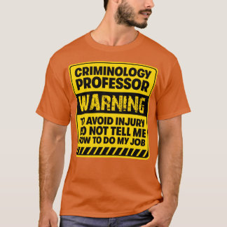 Kriminologi Professor2 T Shirt